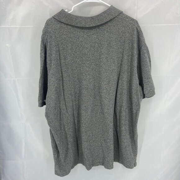Polo Ralph Lauren Men 3XB Polo Shirt Short Sleeve Heather Gray Stretch Casual - Picture 3 of 9